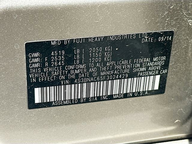 Used 2015 Subaru Legacy 2.5i Premium w/ Popular Package #2 AWD/4WD image 31