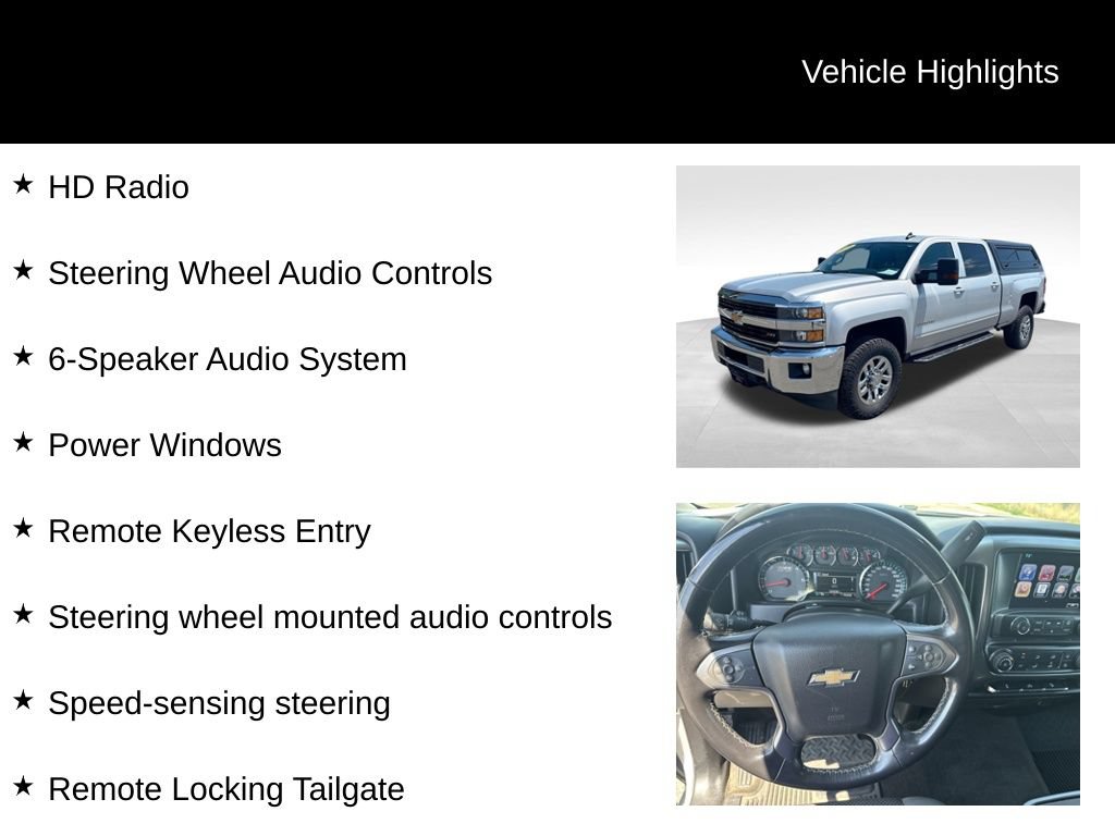 Used 2016 Chevrolet Silverado 3500 LT w/ Z71 Package, Off-Road AWD/4WD image 17