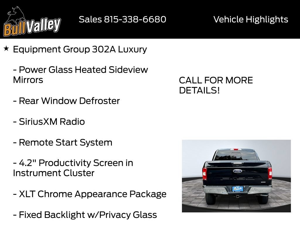 Certified 2019 Ford F150 XLT w/ Equipment Group 302A Luxury AWD/4WD image 9