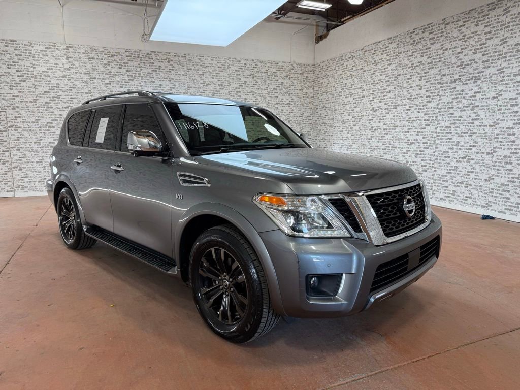 Used 2020 Nissan Armada Platinum w/ Captain's Chairs Package image 1
