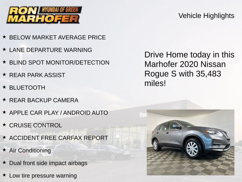 Used 2020 Nissan Rogue S FWD image 15