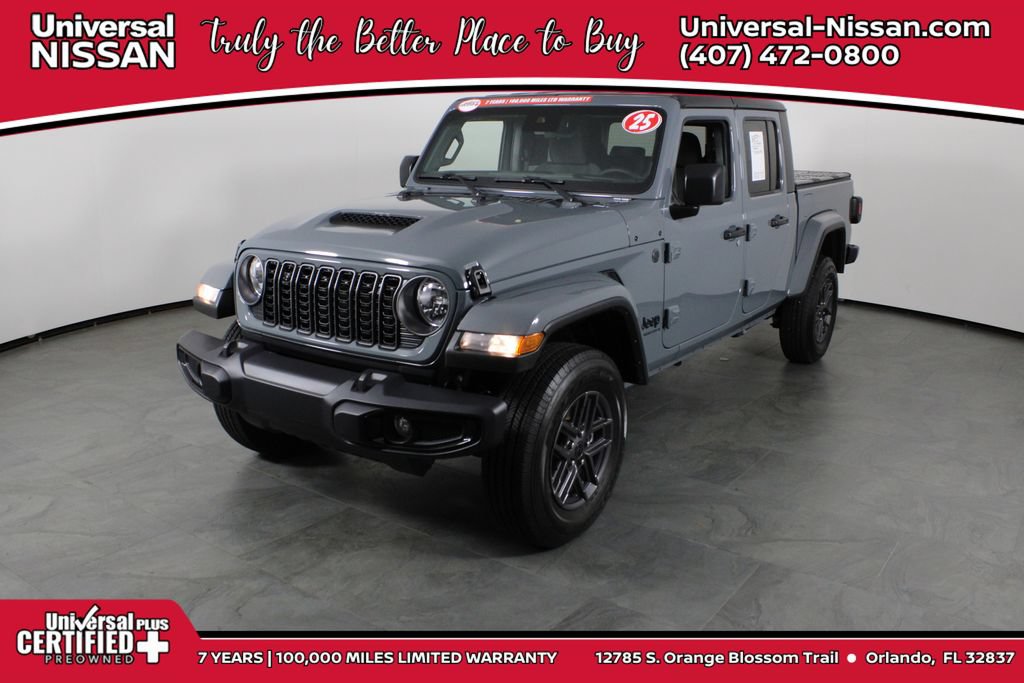 Used 2025 Jeep Gladiator Sport AWD/4WD 360° Tour