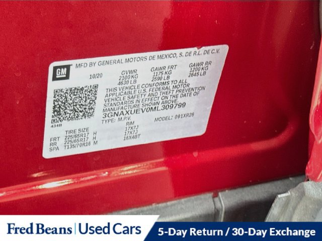 Used 2021 Chevrolet Equinox LT AWD/4WD image 38