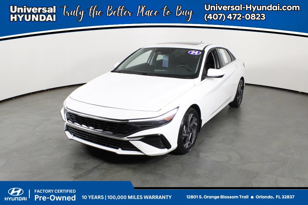 Certified 2024 Hyundai Elantra SEL w/ Convenience Package FWD image 1