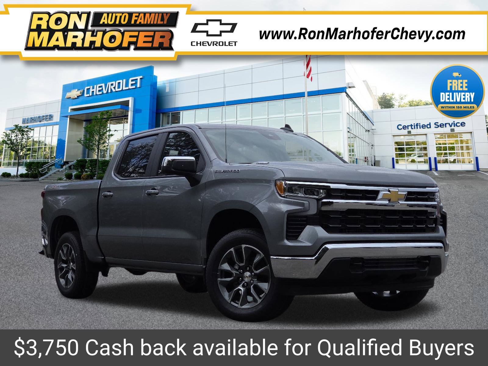 New 2026 Chevrolet Silverado 1500 LT AWD/4WD 360° Tour