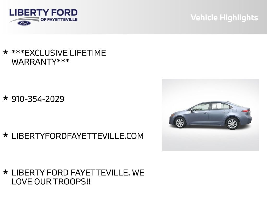 Used 2025 Toyota Corolla LE w/ Convenience Package FWD image 5
