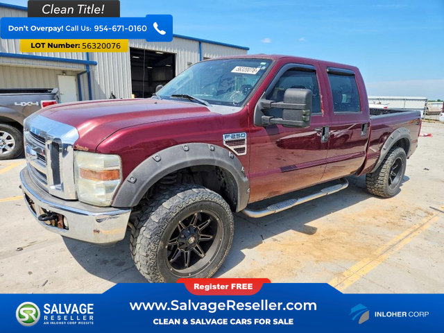 Used 2008 Ford F250 4x4 Crew Cab Super Duty