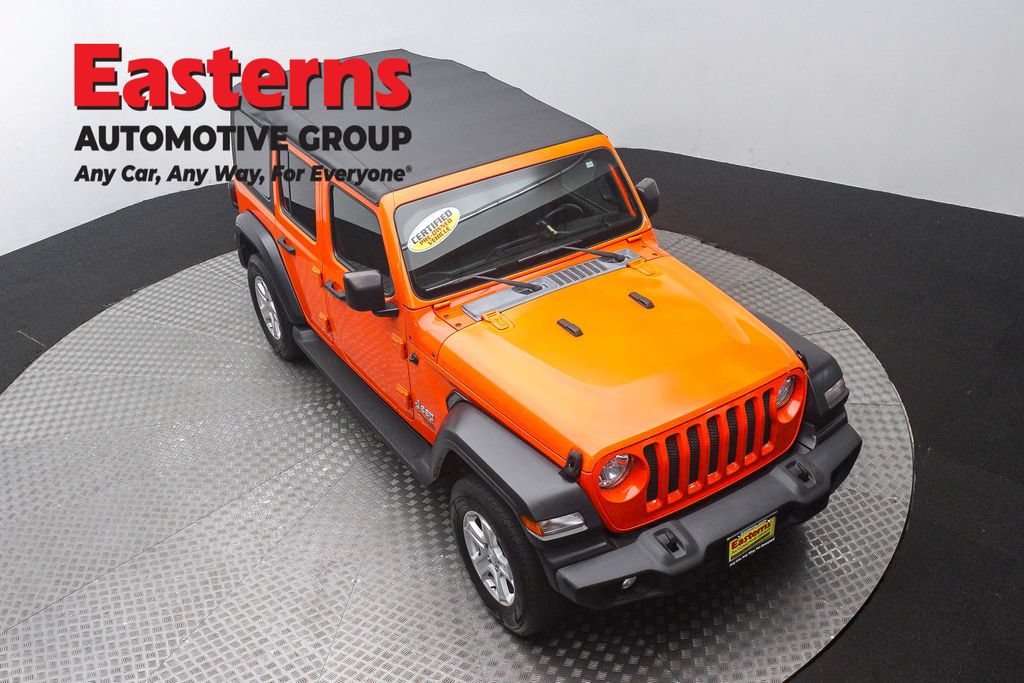 Used 2018 Jeep Wrangler Unlimited Sport S AWD/4WD image 3