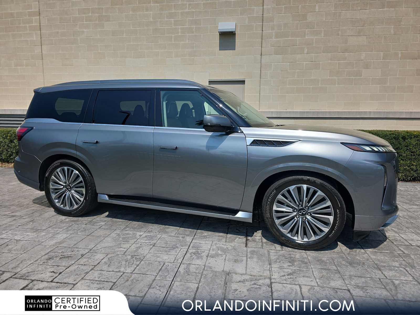 Certified 2025 INFINITI QX80 Sensory