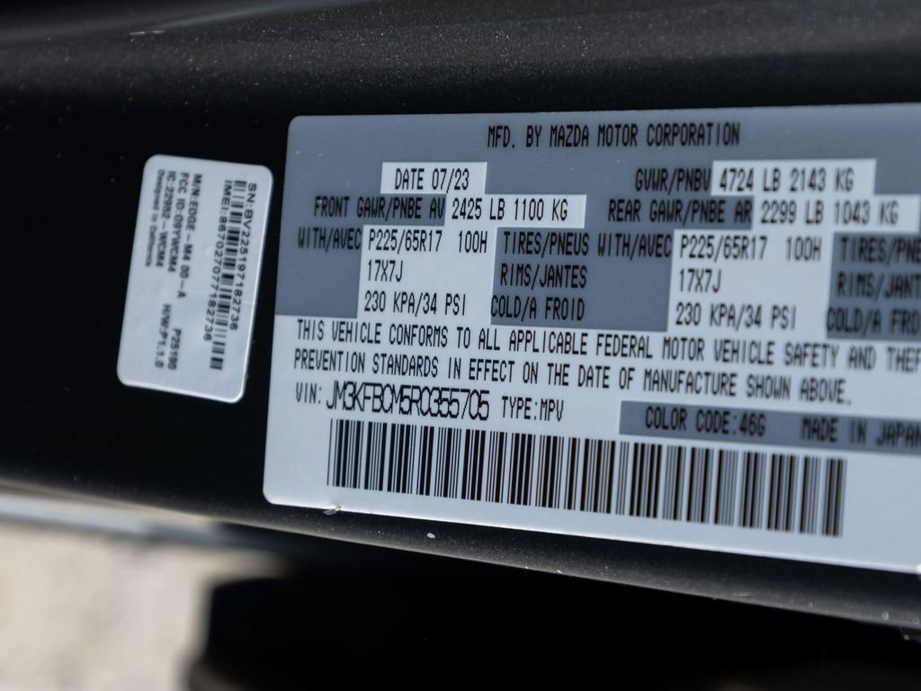 Used 2024 MAZDA CX-5 AWD 2.5 S w/ Preferred Package image 16