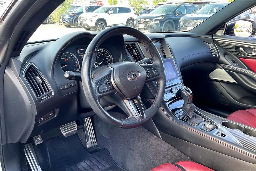 Used 2022 INFINITI Q60 Red Sport 400 w/ Cargo Package RWD image 13