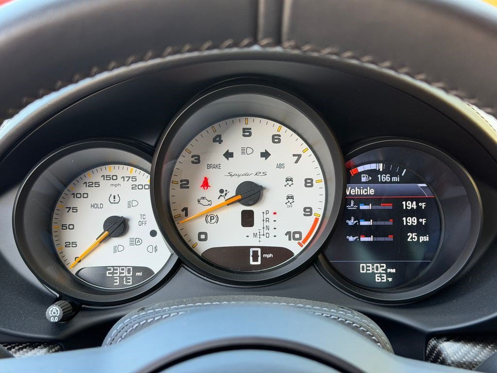 Used 2024 Porsche 718 Boxster Spyder RS w/ Light Design Package RWD image 21