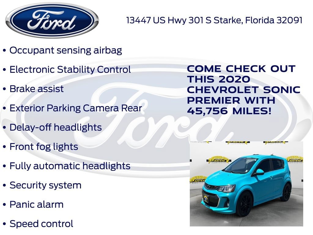 Used 2020 Chevrolet Sonic Premier FWD image 31