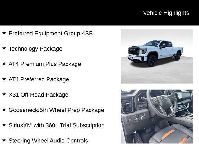 New 2026 GMC Sierra 2500 AT4 w/ AT4 Premium Plus Package AWD/4WD image 8