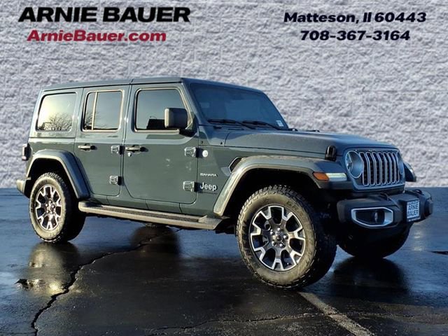 Used 2024 Jeep Wrangler Sahara w/ Technology Group