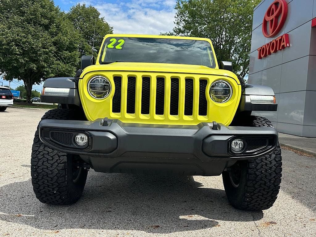 Used 2022 Jeep Wrangler Unlimited Sport w/ Xtreme Recon 35" Tire Package AWD/4WD image 9