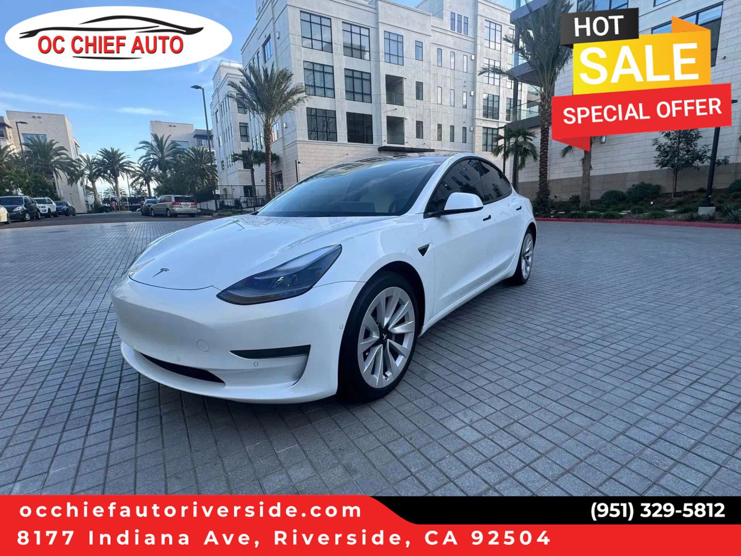 Used 2021 Tesla Model 3 Standard Range Plus