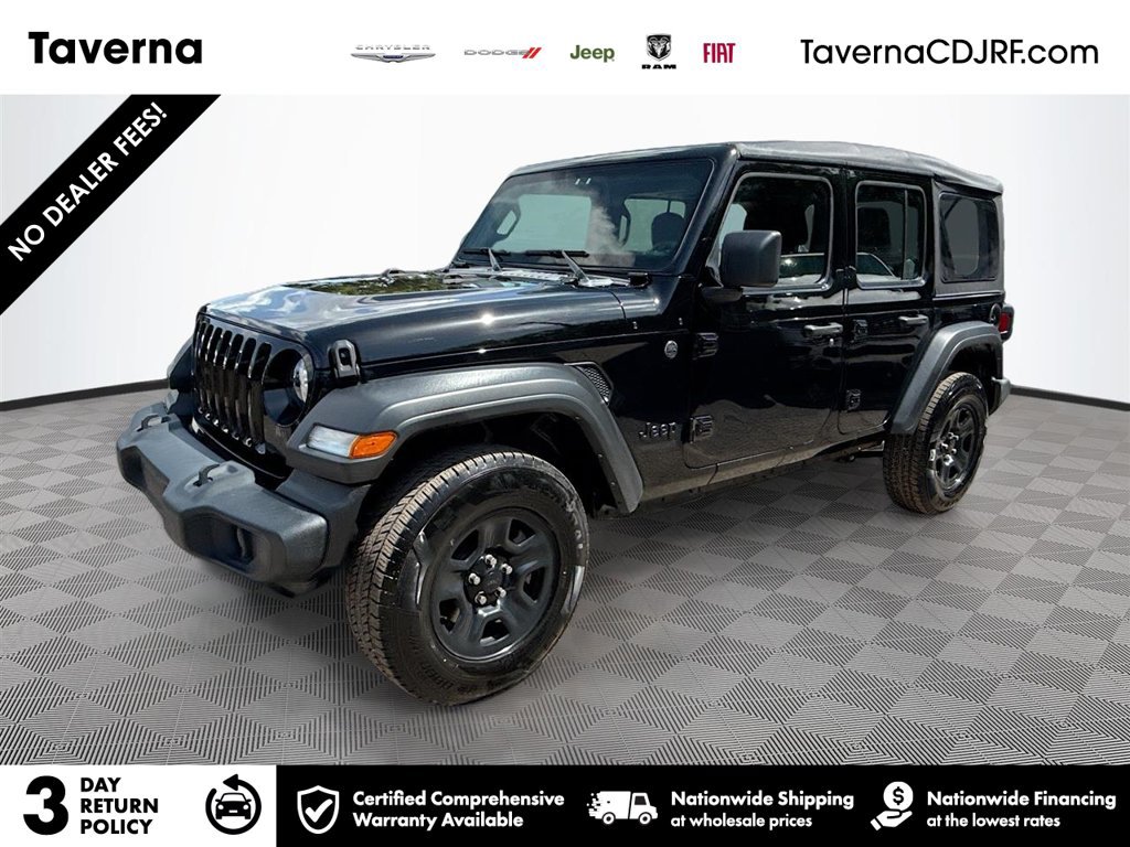 Used 2022 Jeep Wrangler Unlimited Sport AWD/4WD image 1