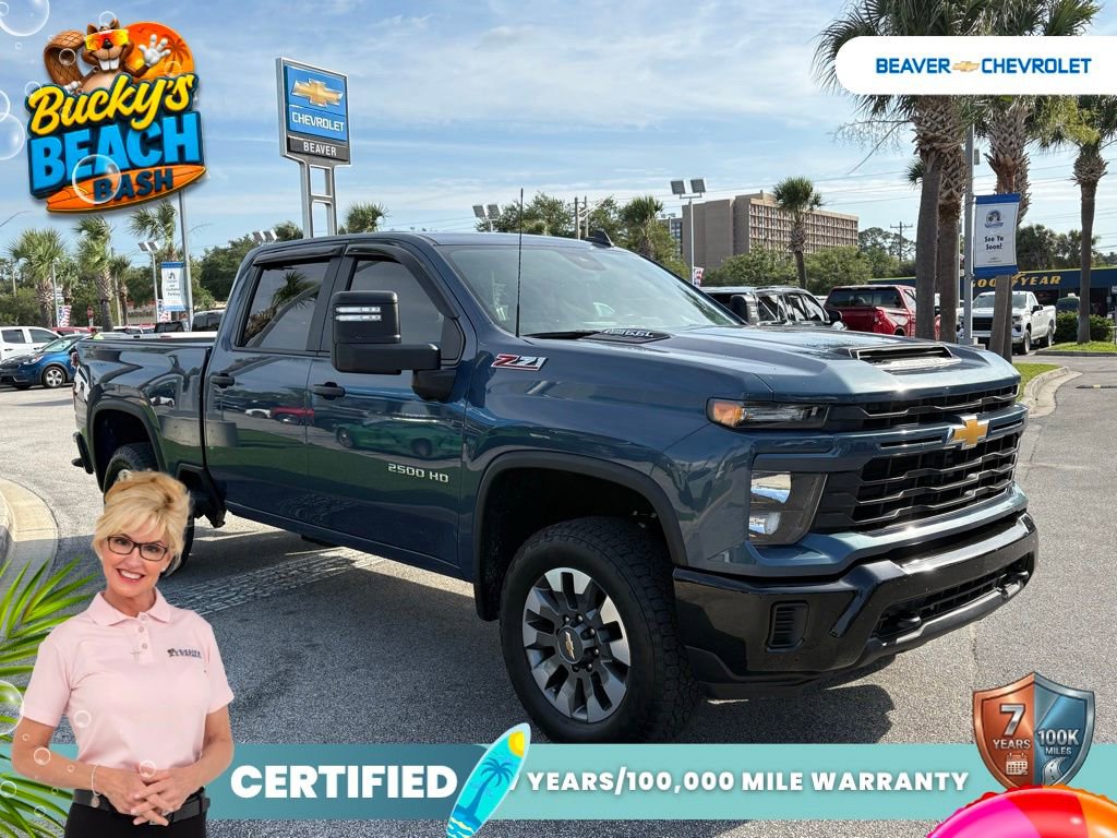 Used 2024 Chevrolet Silverado 2500 Custom w/ Custom Value Package AWD/4WD image 8