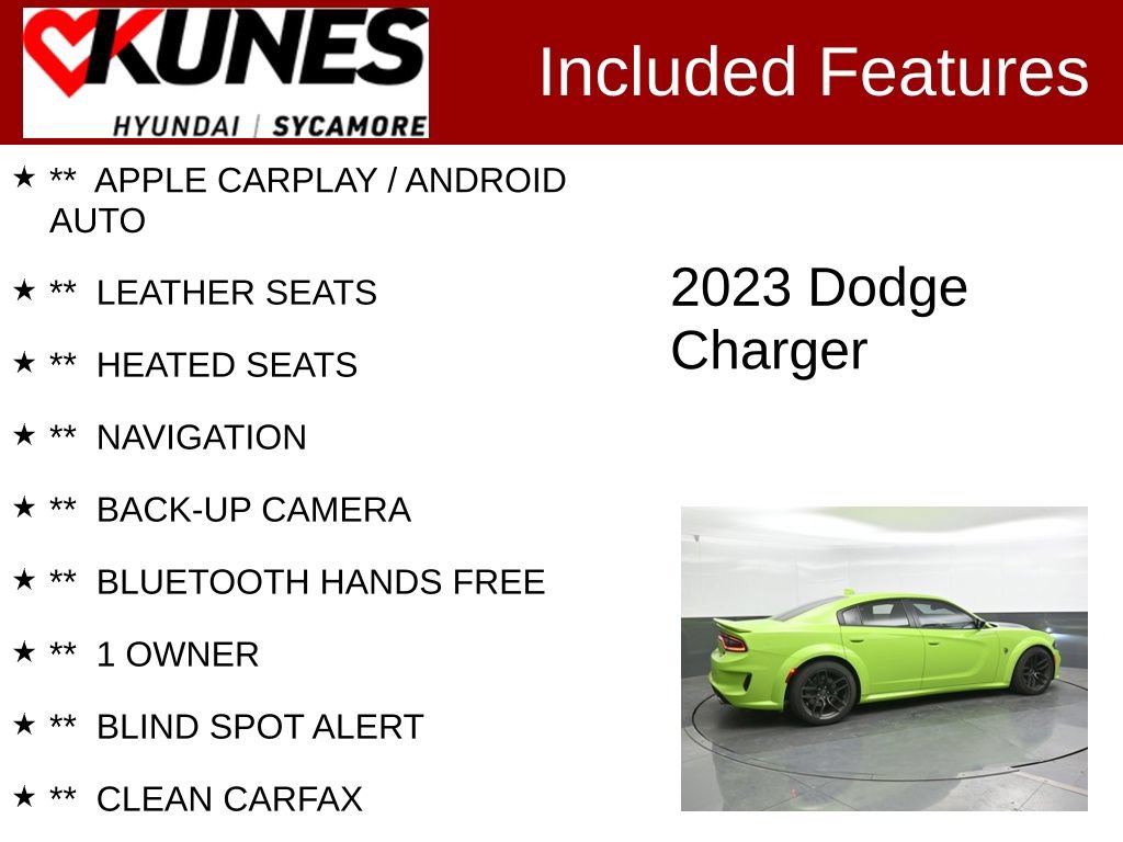 Used 2023 Dodge Charger SRT Hellcat RWD image 2