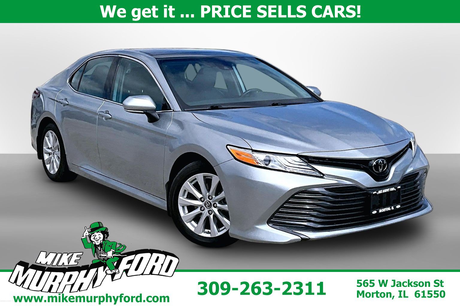 Used 2019 Toyota Camry XLE FWD image 1