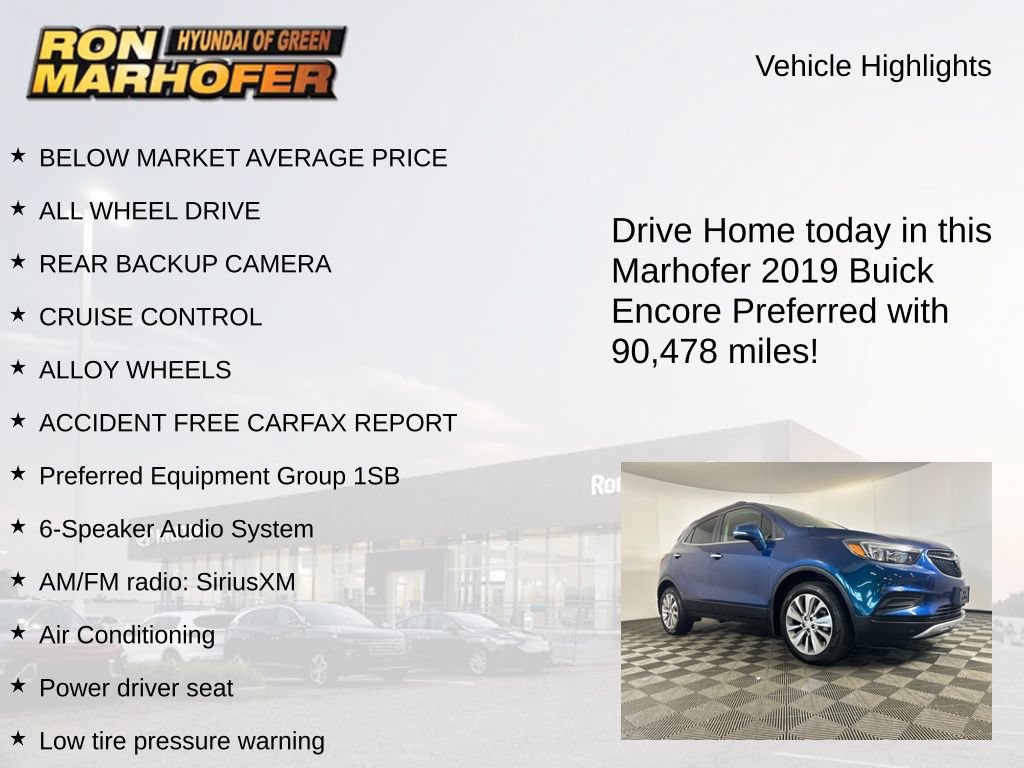 Used 2019 Buick Encore Preferred AWD/4WD image 15