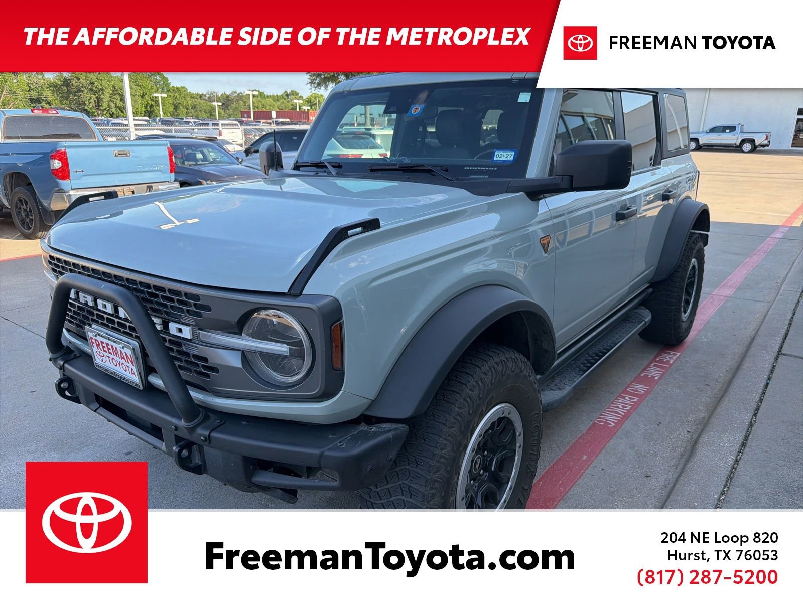 Used 2022 Ford Bronco Badlands w/ Sasquatch Package