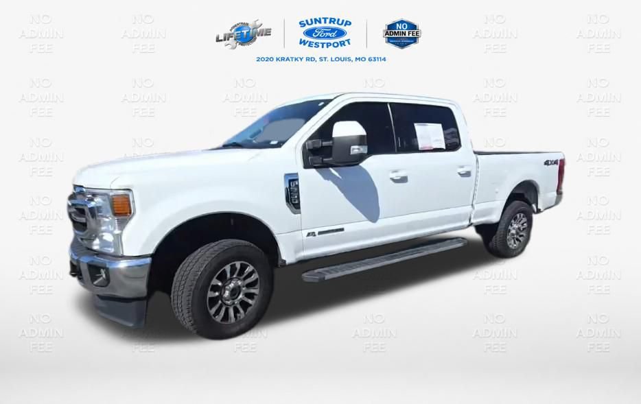 Used 2021 Ford F250 Lariat w/ Lariat Value Package AWD/4WD image 3