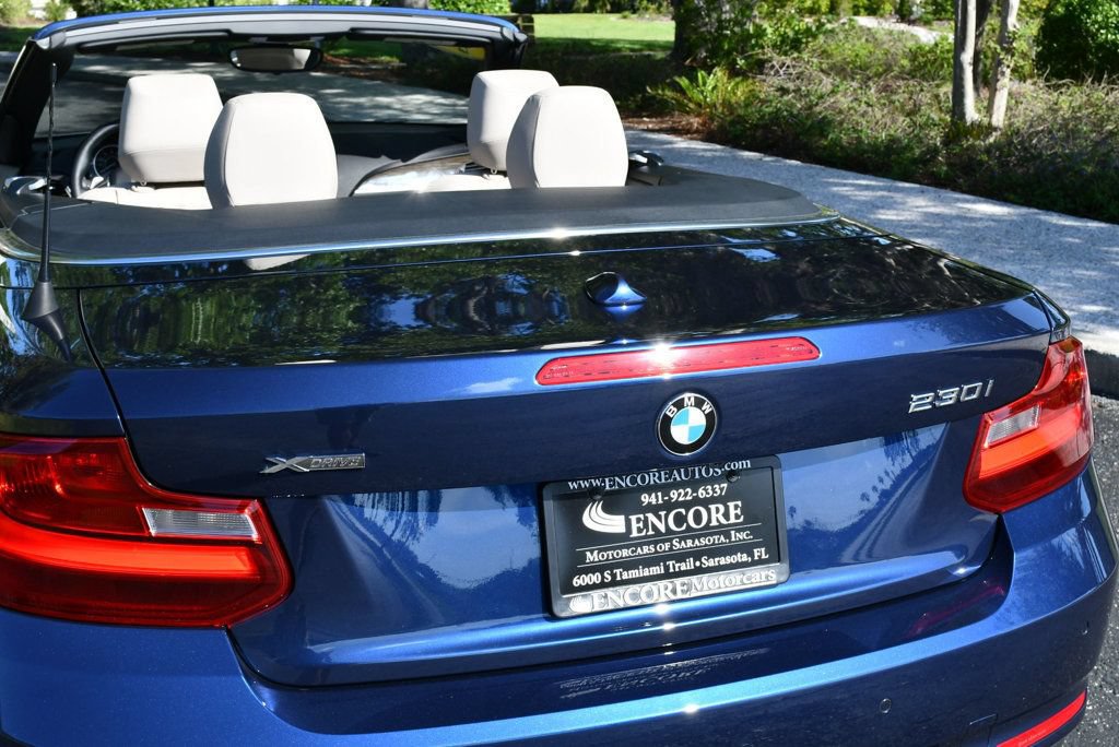 Used 2017 BMW 230i xDrive Convertible AWD/4WD image 10