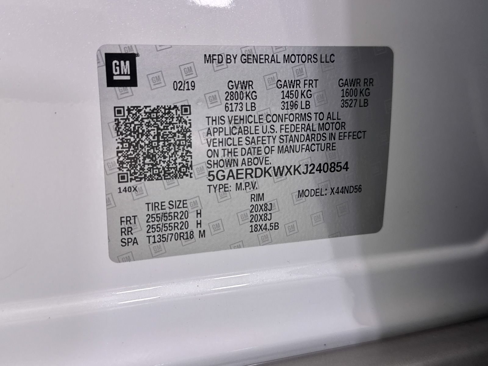 Used 2019 Buick Enclave Avenir w/ Avenir Technology Package FWD image 39