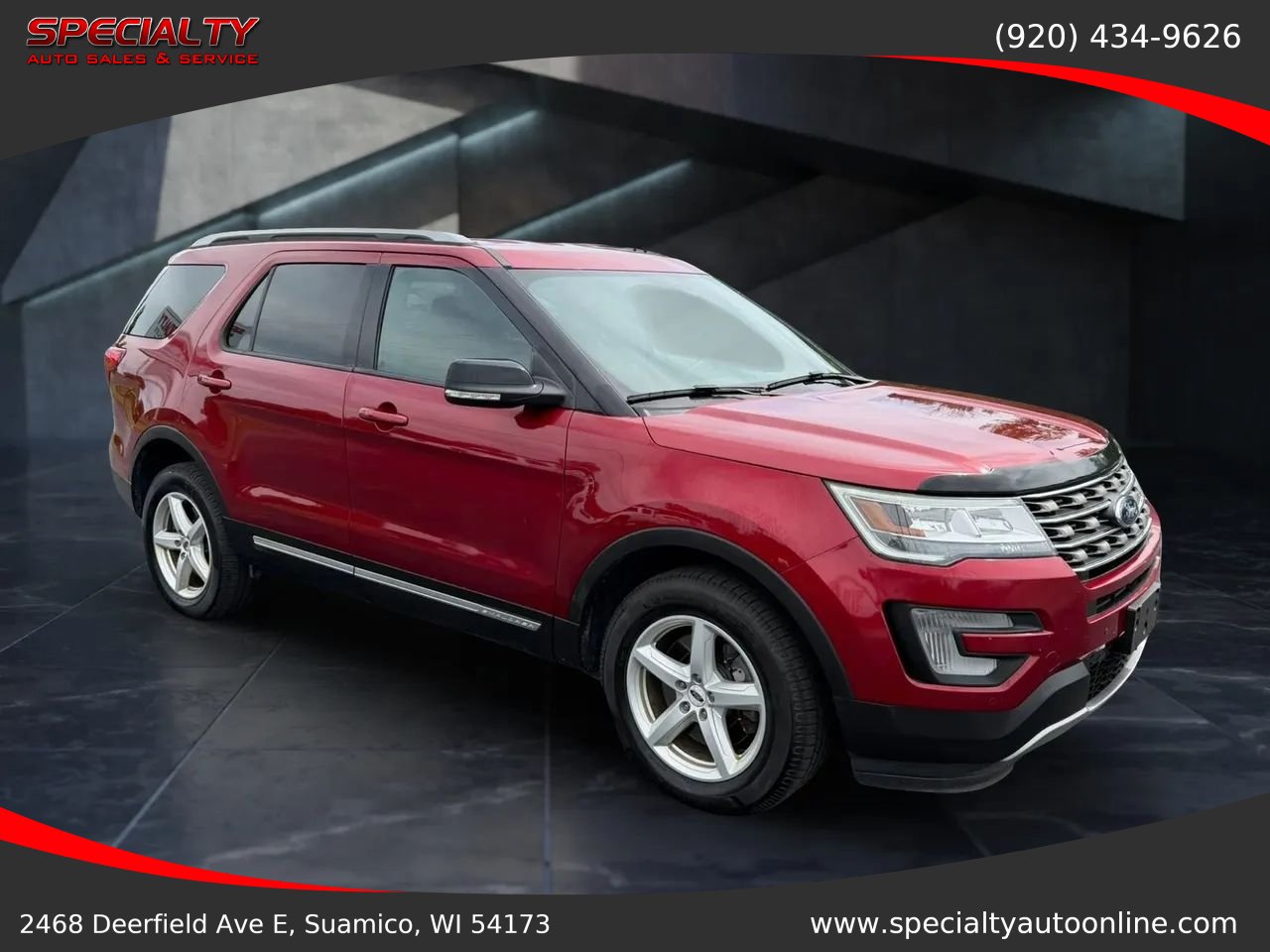 Used 2017 Ford Explorer XLT w/ Equipment Group 201A AWD/4WD image 8