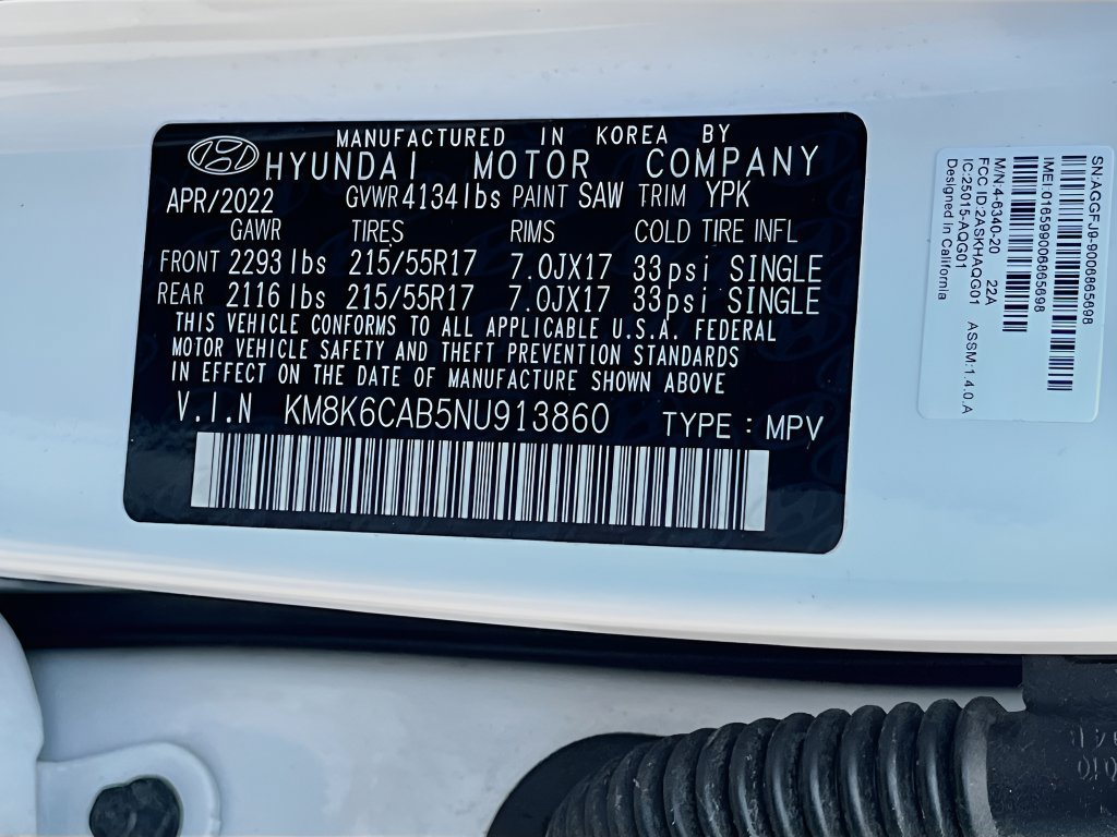 Used 2022 Hyundai Kona SEL AWD/4WD image 30