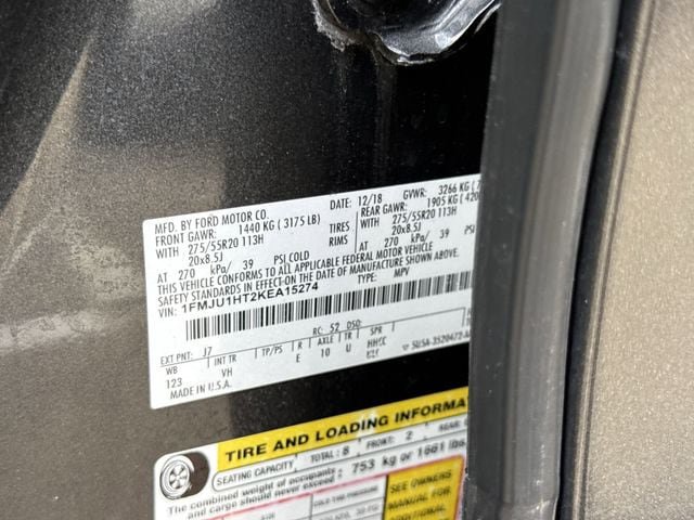 Used 2019 Ford Expedition XLT w/ Equipment Group 202A RWD image 36