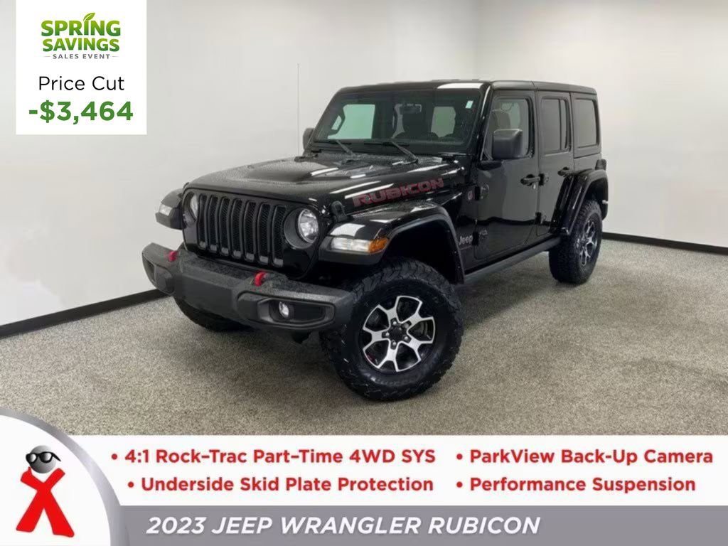 Used 2023 Jeep Wrangler Unlimited Rubicon