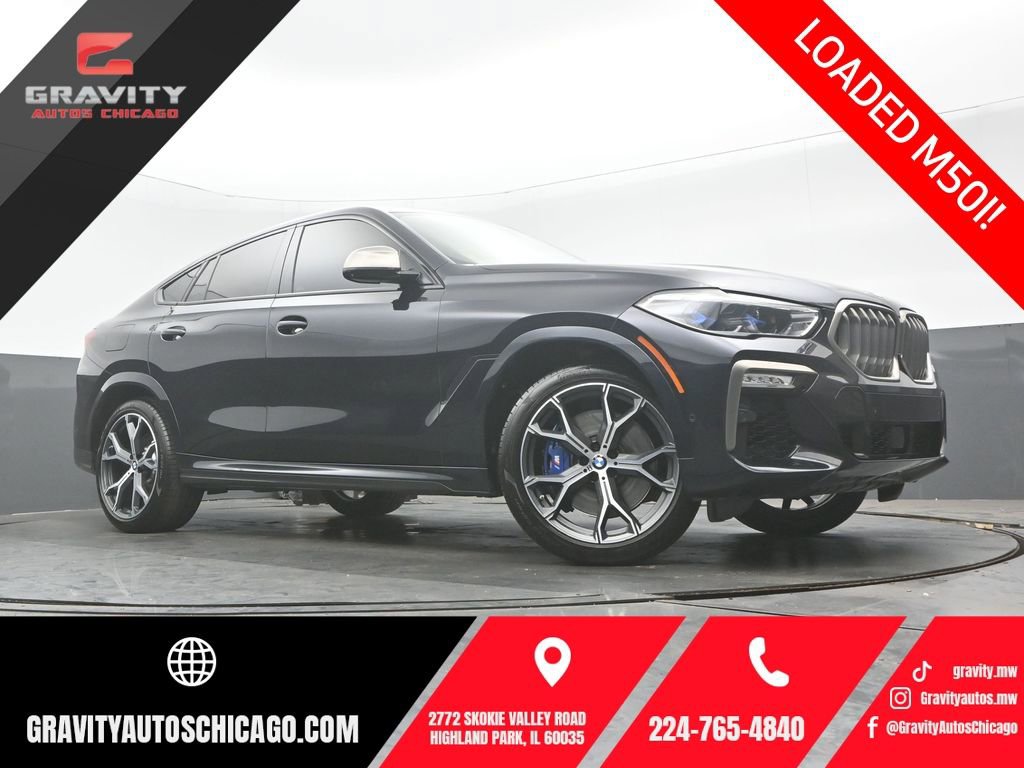 Used 2021 BMW X6 M50i w/ Executive Package