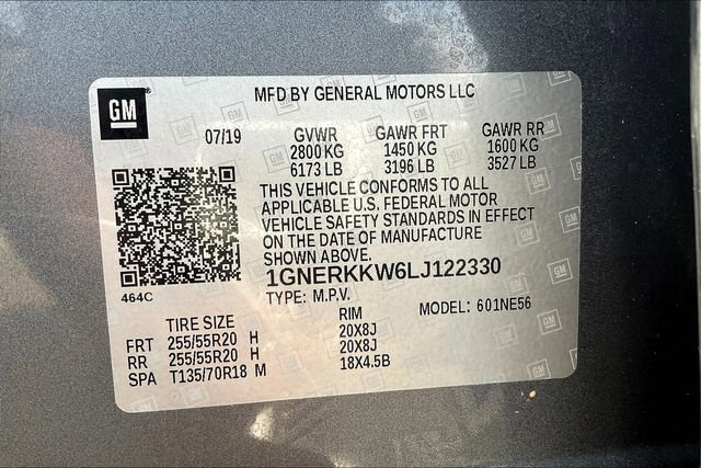 Used 2020 Chevrolet Traverse Premier w/ LPO, Floor Liner Package image 32