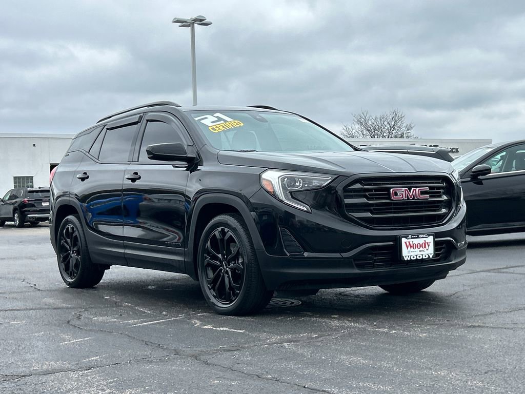Certified 2021 GMC Terrain SLE w/ Elevation Edition image 2