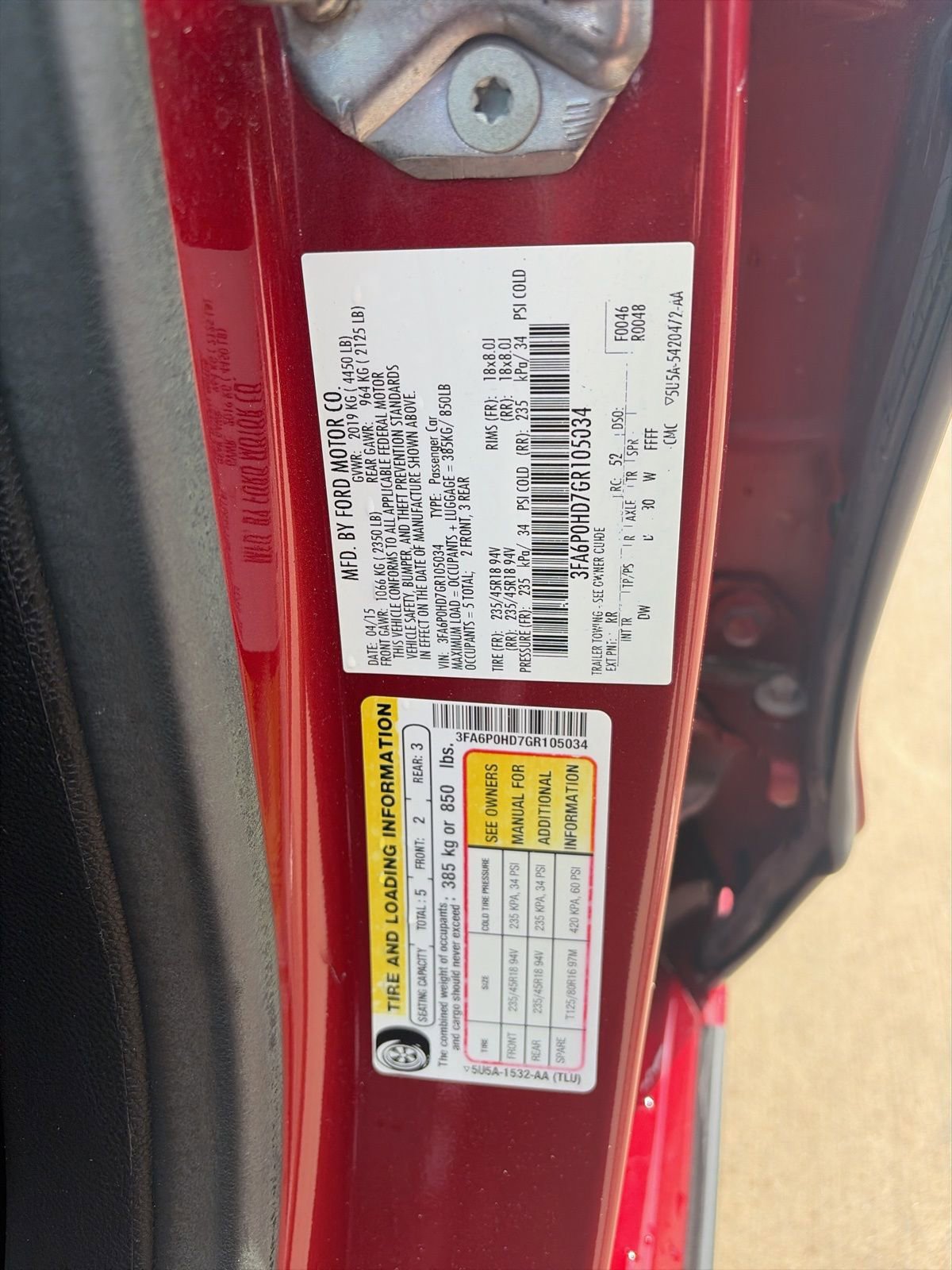 Used 2016 Ford Fusion SE image 24