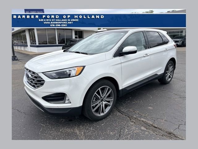 Used 2023 Ford Edge Titanium w/ Class II Trailer Tow Package AWD/4WD image 1