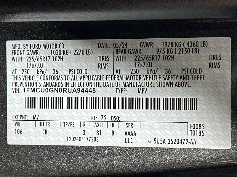 Used 2024 Ford Escape Active FWD image 31