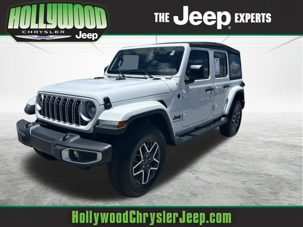 Used 2025 Jeep Wrangler Unlimited Sahara AWD/4WD image 1