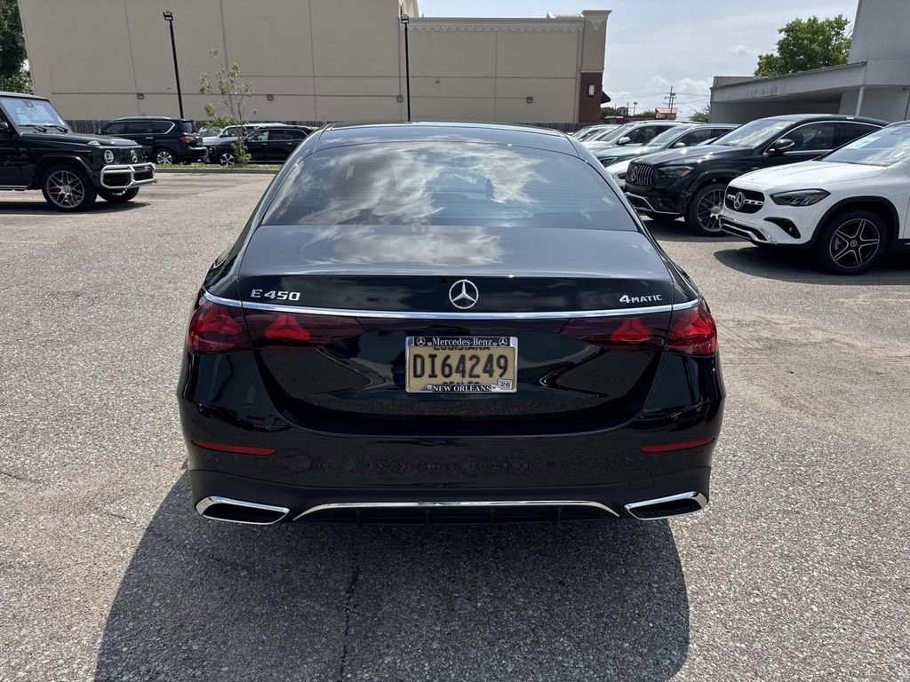 Used 2025 Mercedes-Benz E 450 4MATIC Sedan image 6