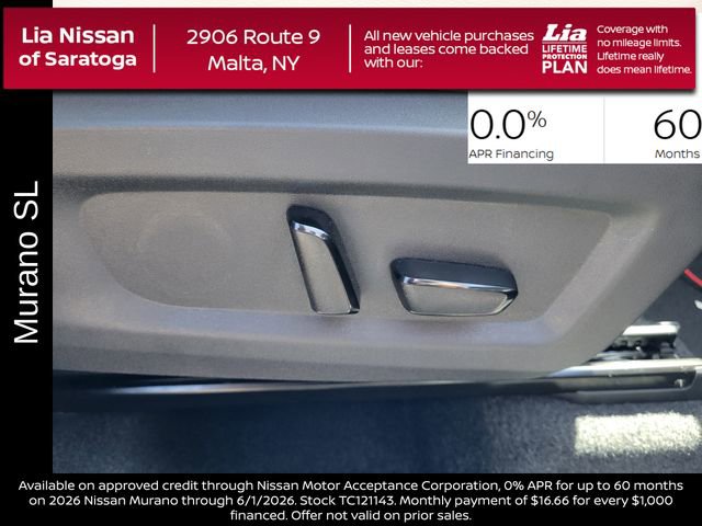 New 2026 Nissan Murano SL AWD/4WD image 36