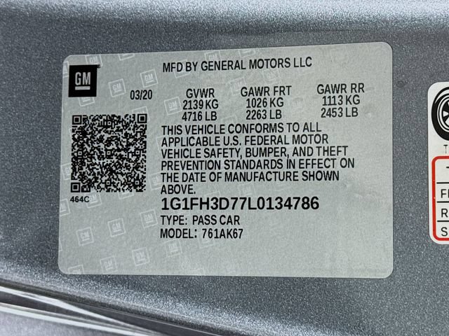Used 2020 Chevrolet Camaro SS RWD image 33