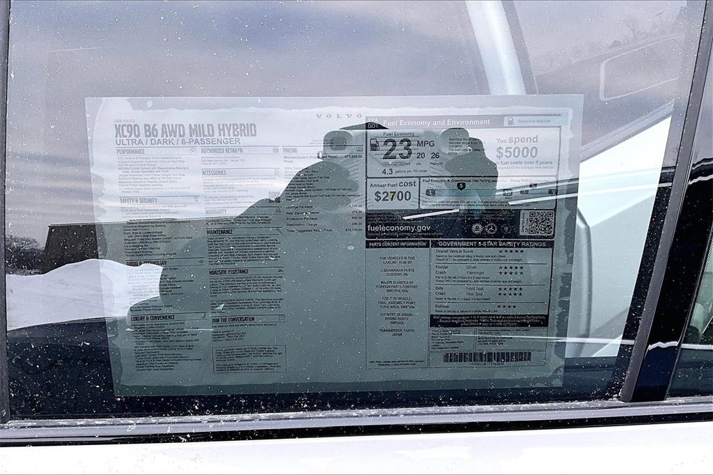 New 2026 Volvo XC90 B6 Ultra w/ Lounge Package image 13