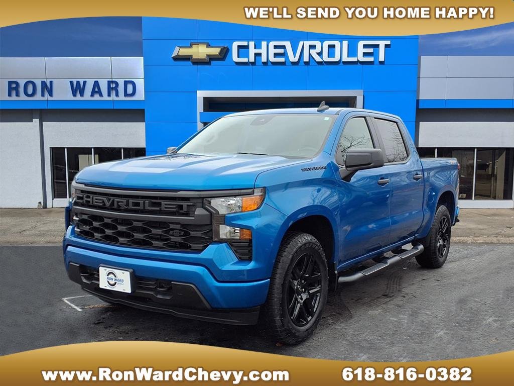 Used 2024 Chevrolet Silverado 1500 Custom w/ LPO, Dark Essentials Package image 1