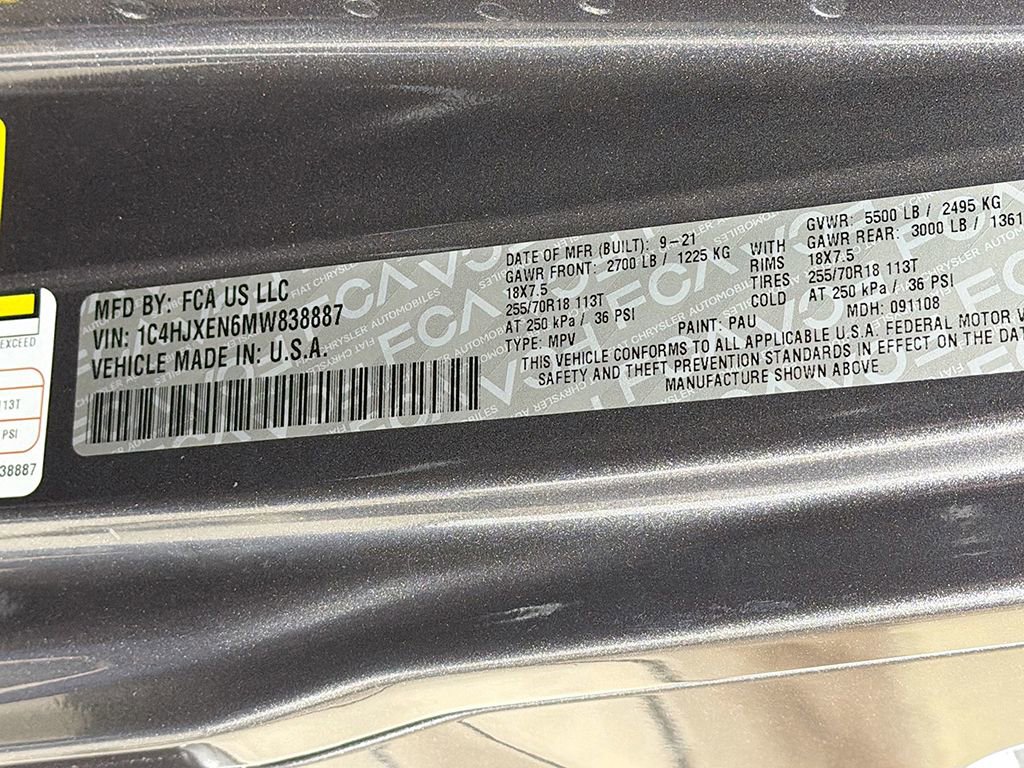 Used 2021 Jeep Wrangler Unlimited Sahara image 34