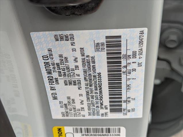 Used 2022 Ford Bronco Sport Badlands AWD/4WD image 24