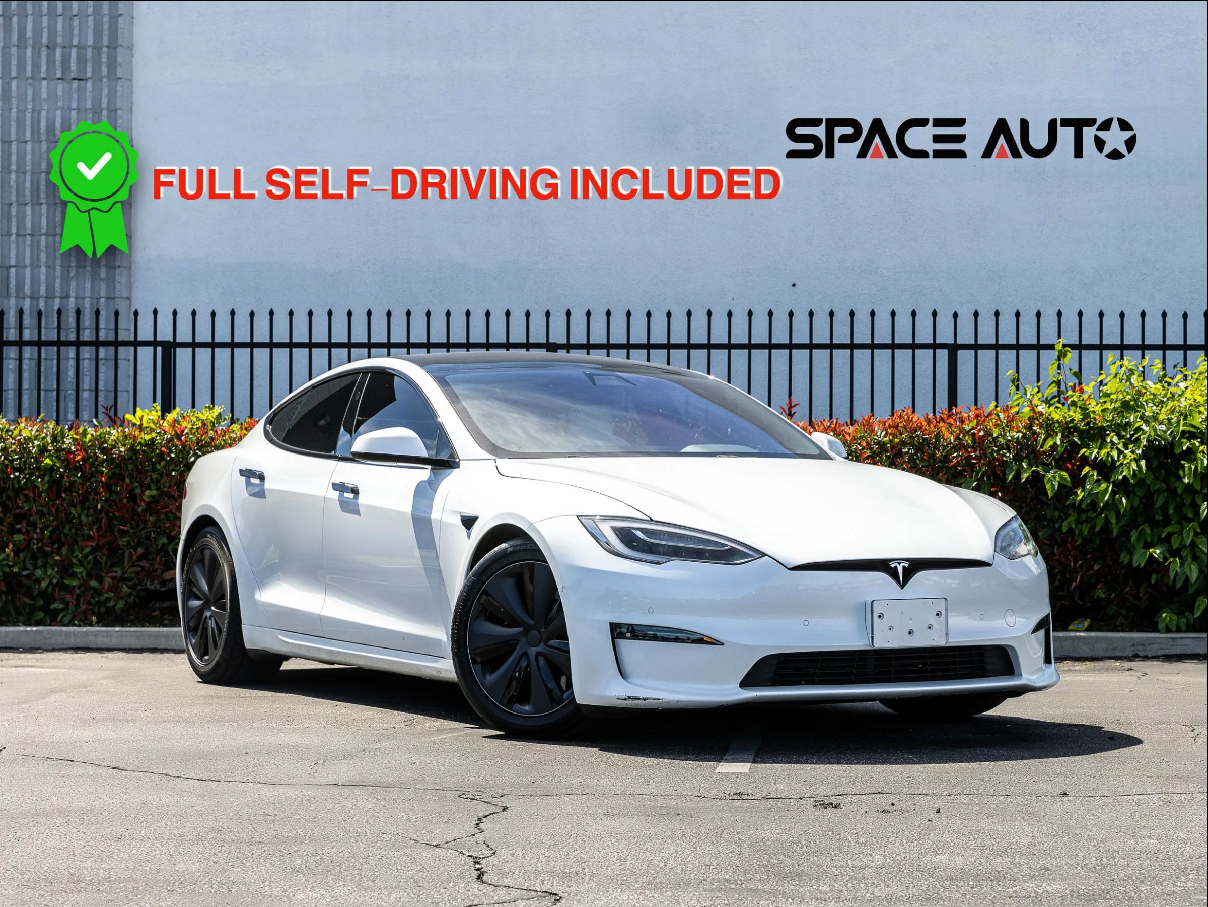 Used 2022 Tesla Model S Standard Range AWD/4WD image 1