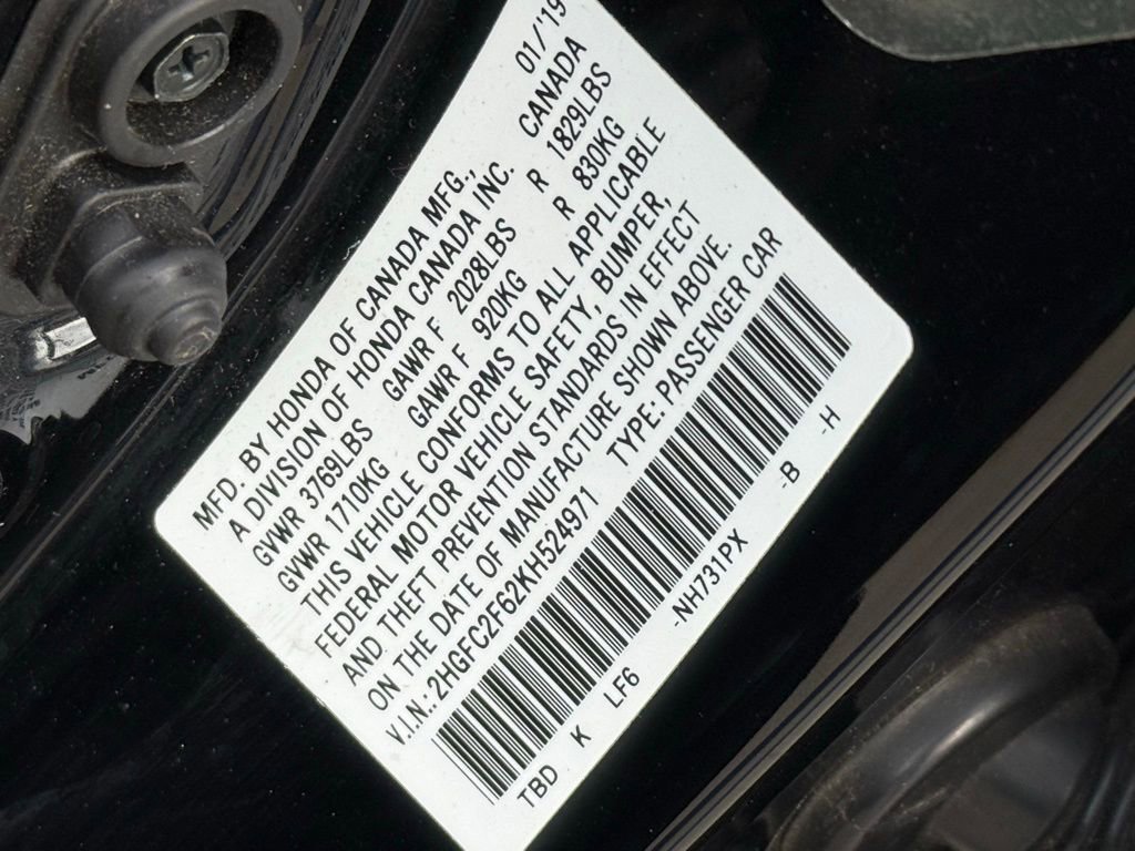 Used 2019 Honda Civic LX image 37